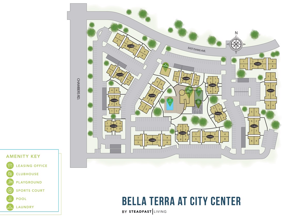 Bella Terra at City Center - Community Map